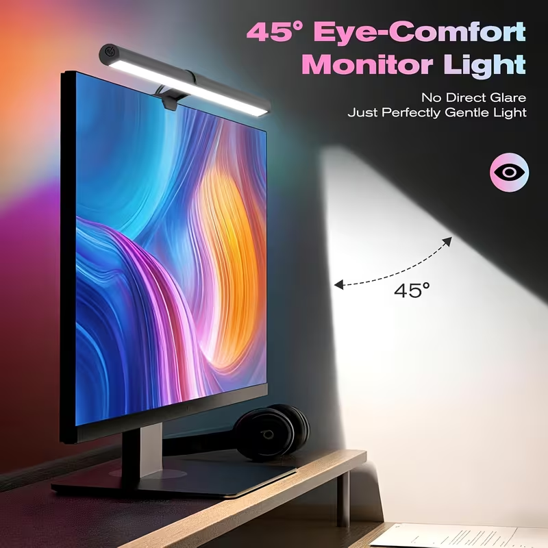 Desk Setup Lighting - Barre lumineuse LED alimentée par USB,