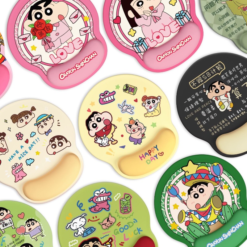 Desk Setup Productivity - Tapis de souris Crayon Shin-chan en