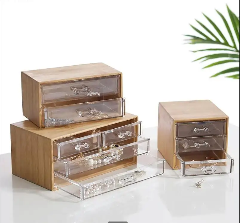 Drawer Organizer Bamboo - Boîte de rangement en bambou à