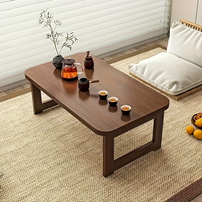 Desk Setup Wood - Table d'appoint pliable portable avec plateau