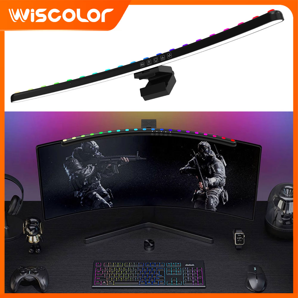 Desk Setup No Monitor - Barre lumineuse intelligente RGB Wifi pour