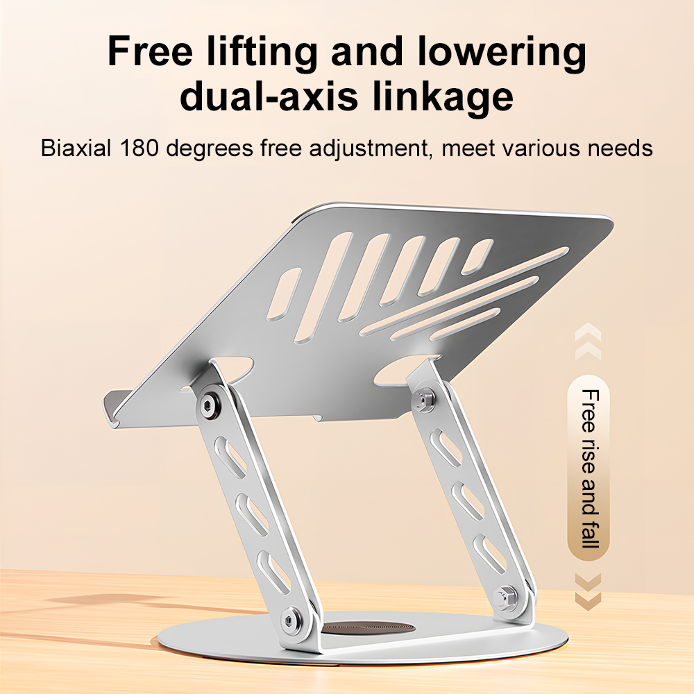 Desk Setup Ergonomic - 360 ° Support rotatif pour ordinateur