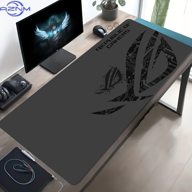 Desk Setup Ergonomic - Tapis de souris de jeu grand