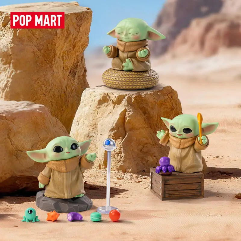 Desk Setup Kawaii - POP MART Star Wars Grogu Tiny