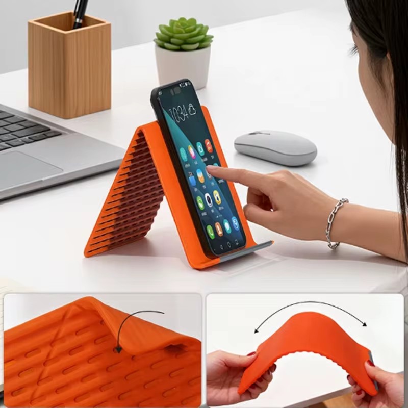Desk Setup Home - Support de téléphone portable en silicone