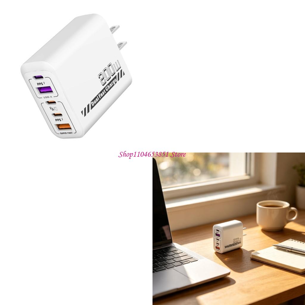 Desk Setup Tablet - Chargeur rapide 200 W à 5