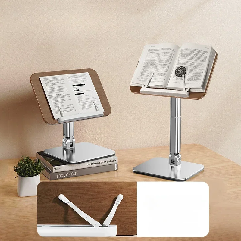 Desk Setup Wood - Oatsbasf support de lecture de livre