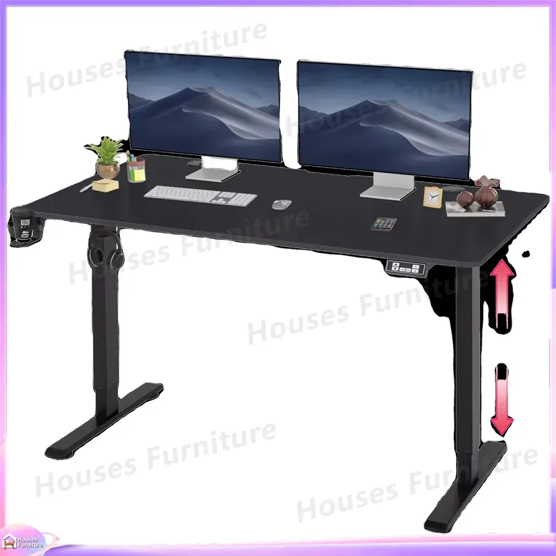 Desk Setup Ergonomics - Grand bureau de jeu pour ordinateur