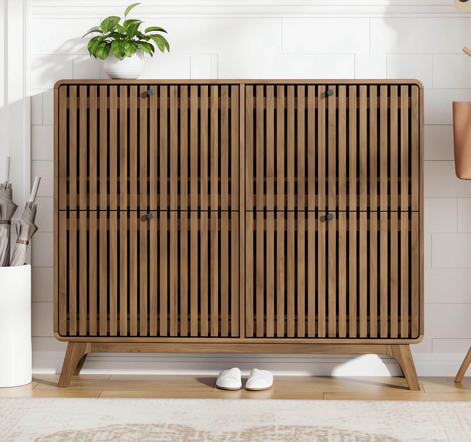 Drawer Organizer Bamboo - # Grand meuble à chaussures en
