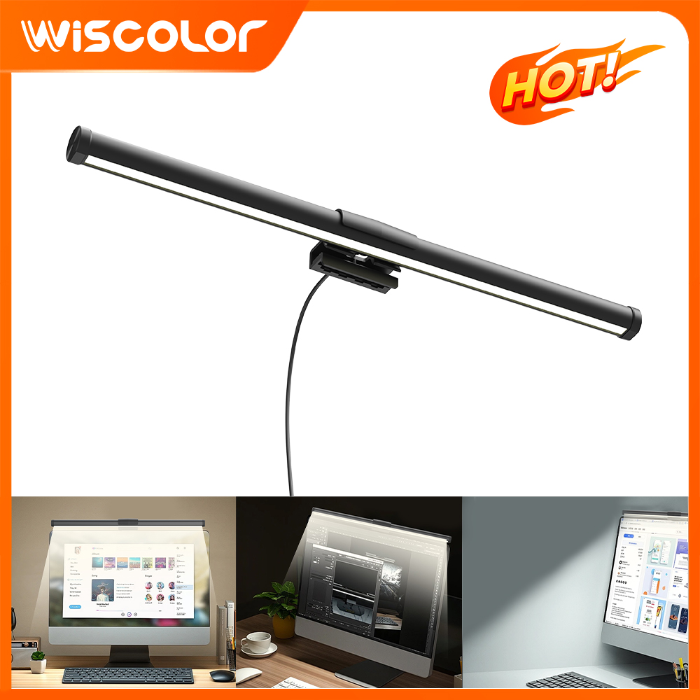 Desk Setup No Monitor - Barre lumineuse LED pour moniteur, lampe