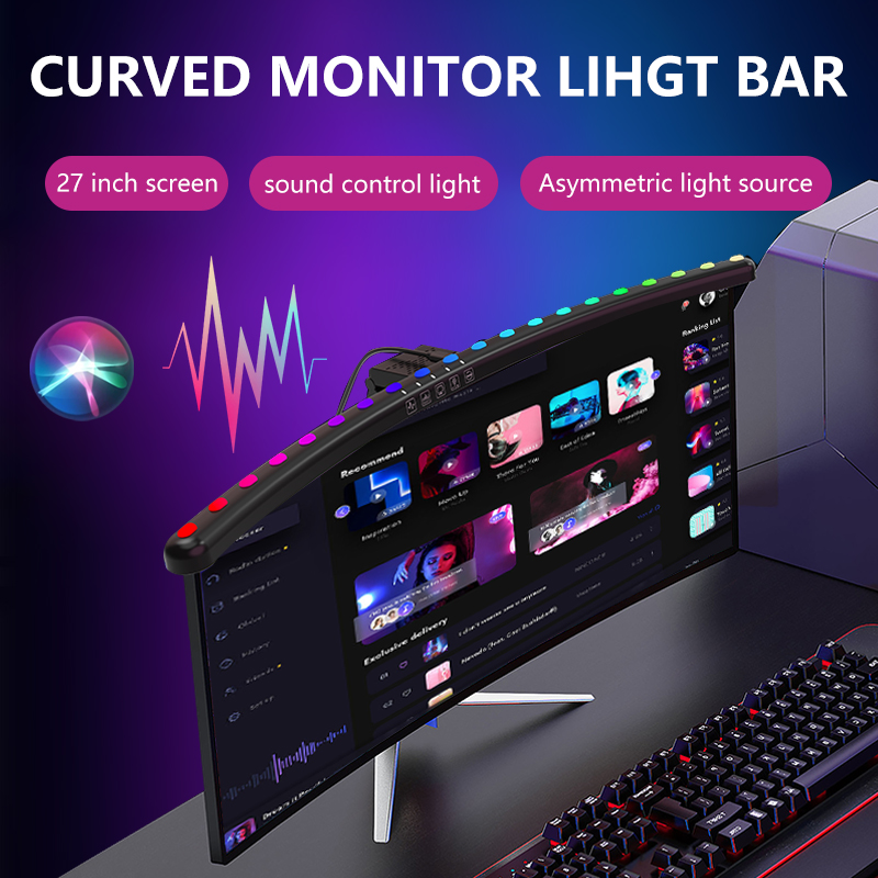 Barre lumineuse RGB pour monit - Desk Setup No Monitor avis et prix