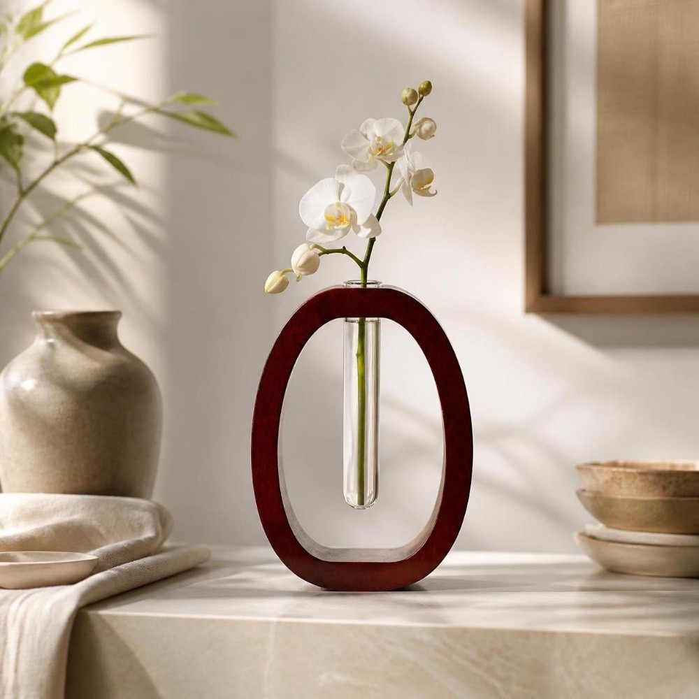 Vase à fleurs hydroponique en  - Desk Setup Home avis et prix