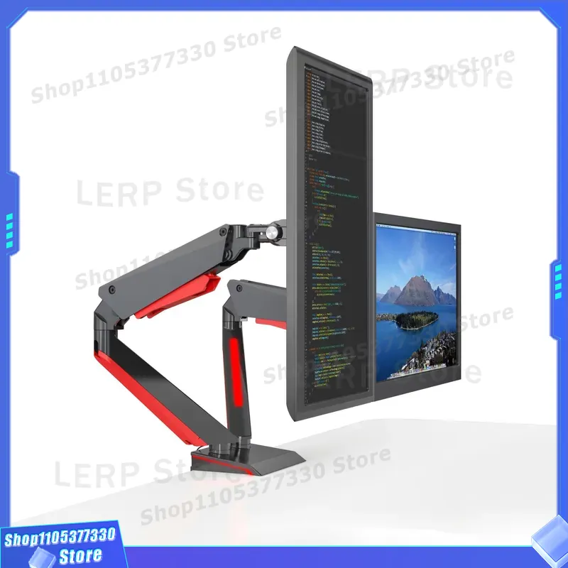 Support de bureau double écran - Desk Setup With Monitor Arm avis et prix