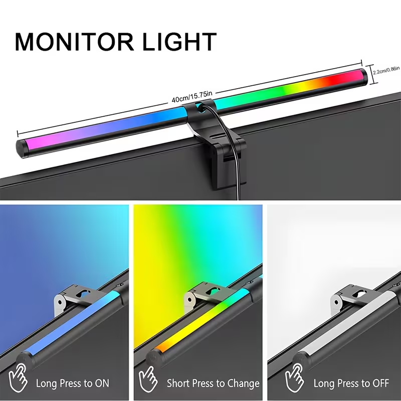 Barre lumineuse LED pour monit - Desk Setup No Monitor avis et prix