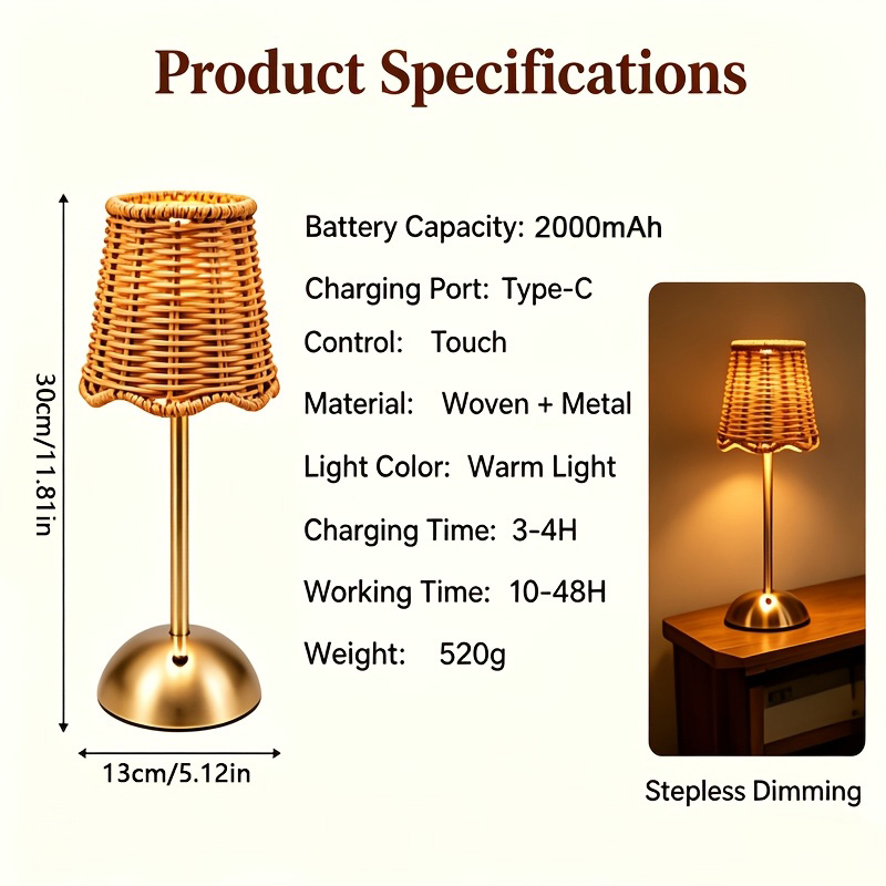 Lampe de table artistique en r - Desk Setup Lighting avis et prix