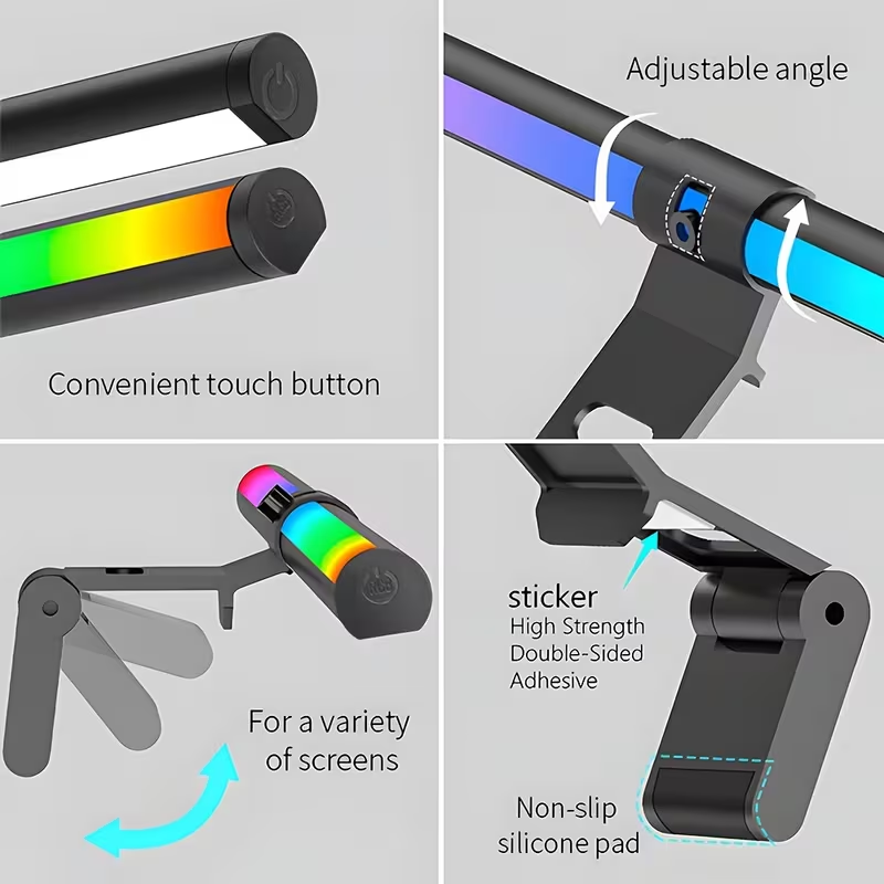 Barre lumineuse RGB pour monit - Desk Setup No Monitor avis et prix
