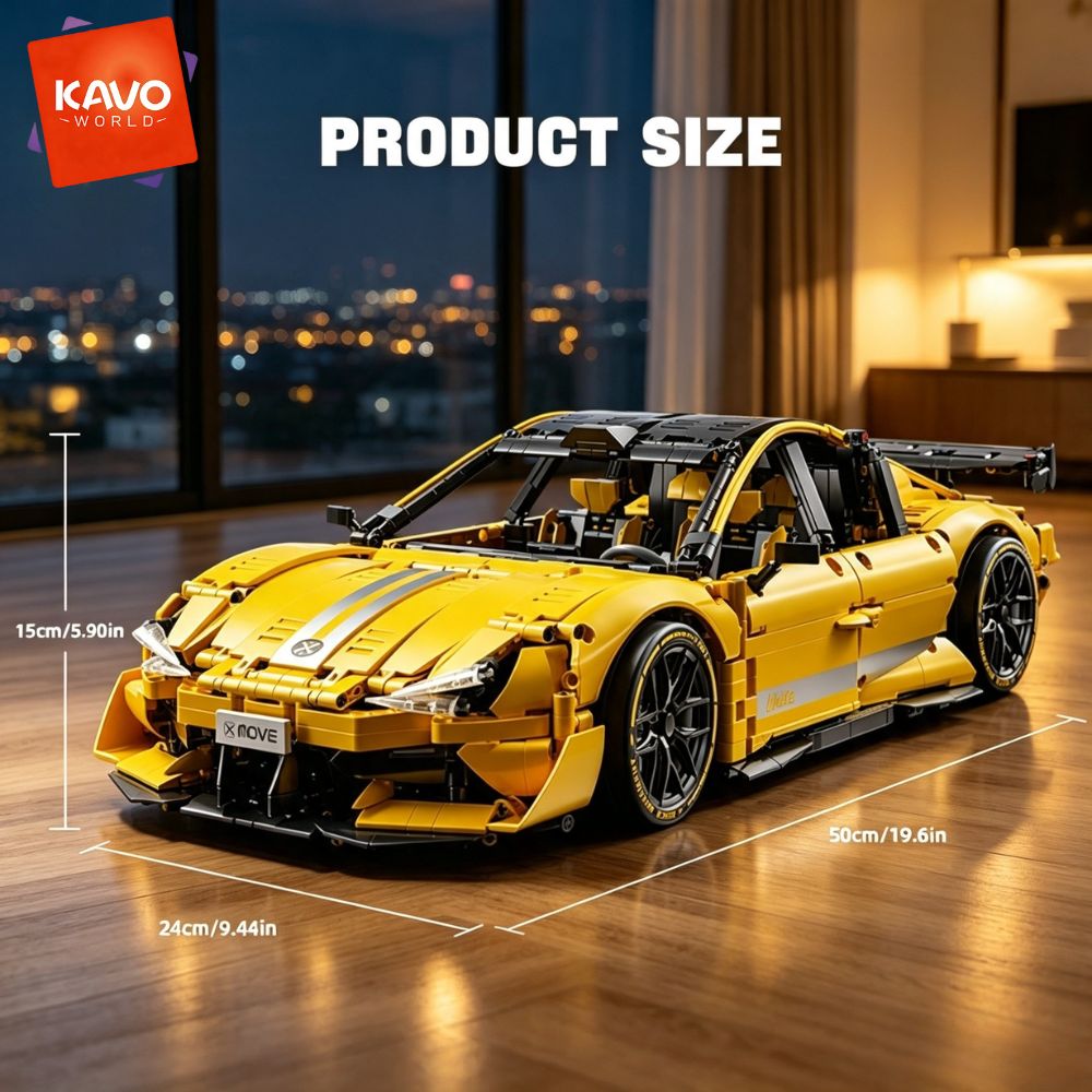 KAVOWORLD 2143 pièces Jaune 1: - Desk Setup Diy avis et prix
