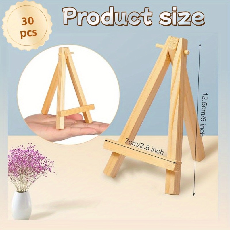 30 pièces Mini chevalet en boi - Desk Setup Home avis et prix