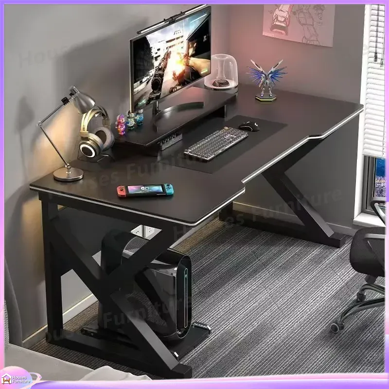 Bureau de jeu en métal noir po - Desk Setup Ergonomics avis et prix