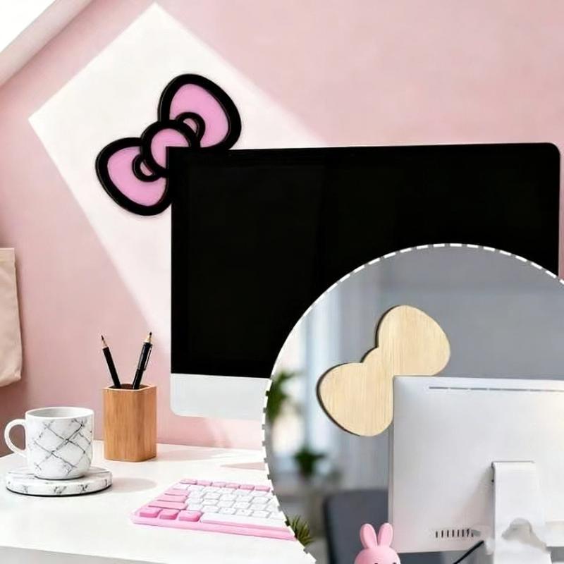Nouvelles décorations d'écran  - Desk Setup Wood avis et prix