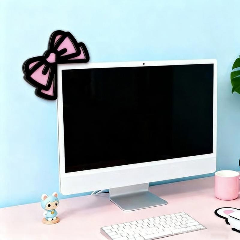 Nouvelles décorations d'écran  - Desk Setup Wood avis et prix