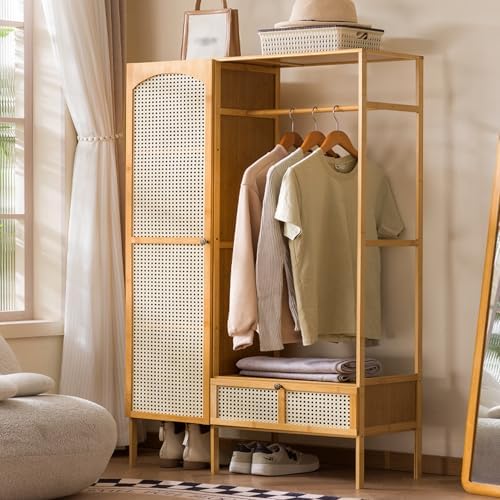 Porte-vêtements autoportant mi - Drawer Organizer Bamboo avis et prix