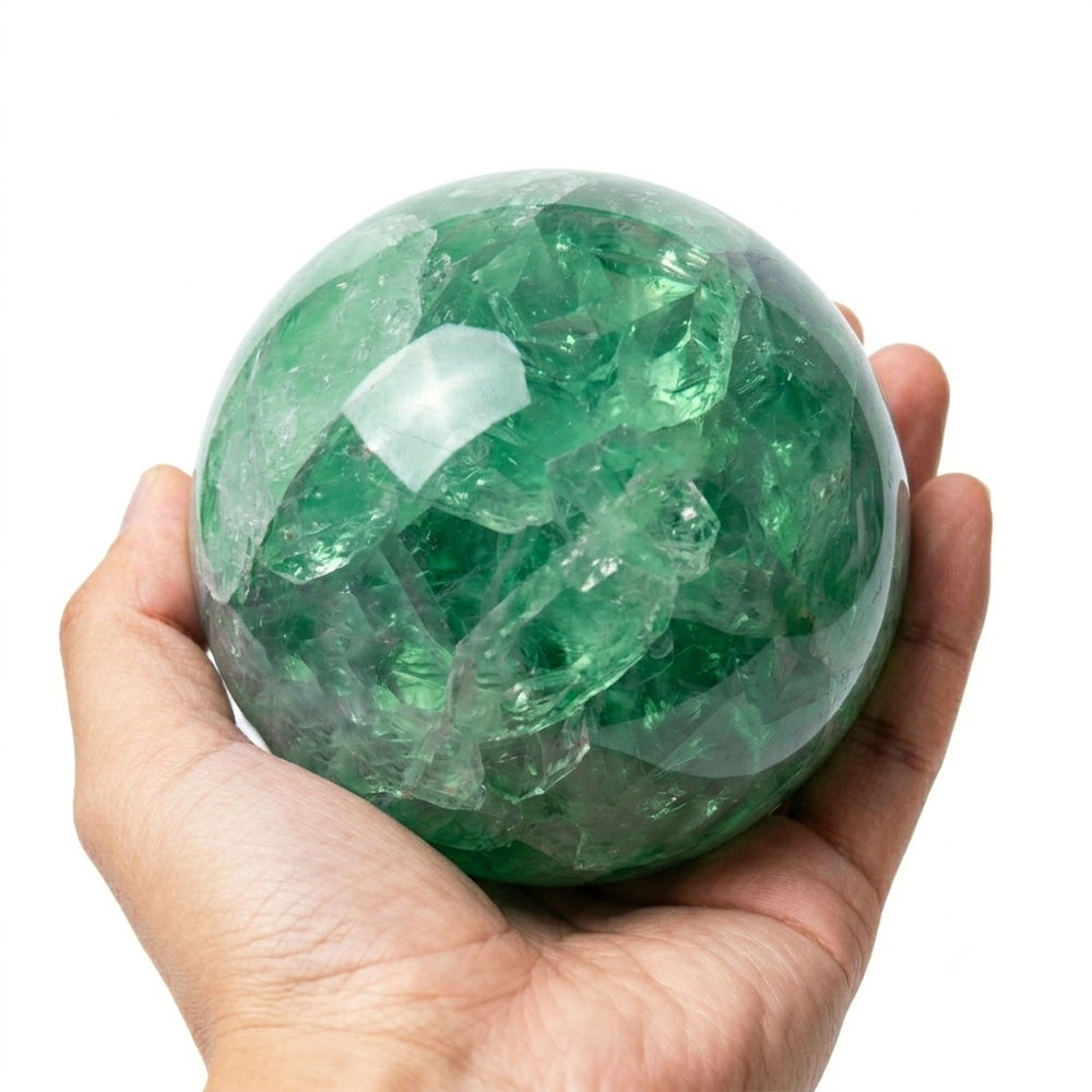 Boule de cristal de fluorite v - Desk Setup Home avis et prix