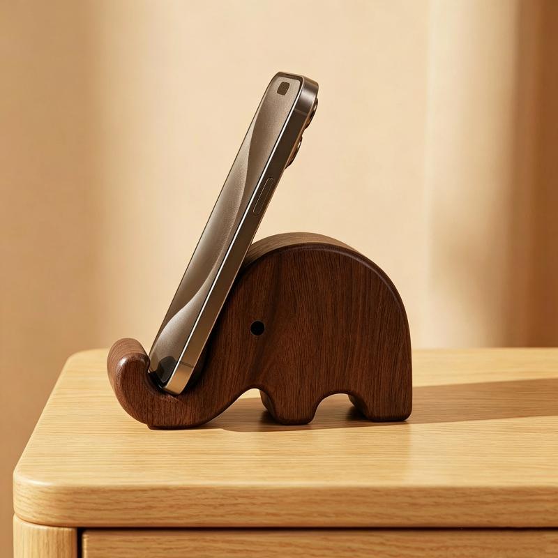 Support de téléphone en bois m - Desk Setup Wood avis et prix