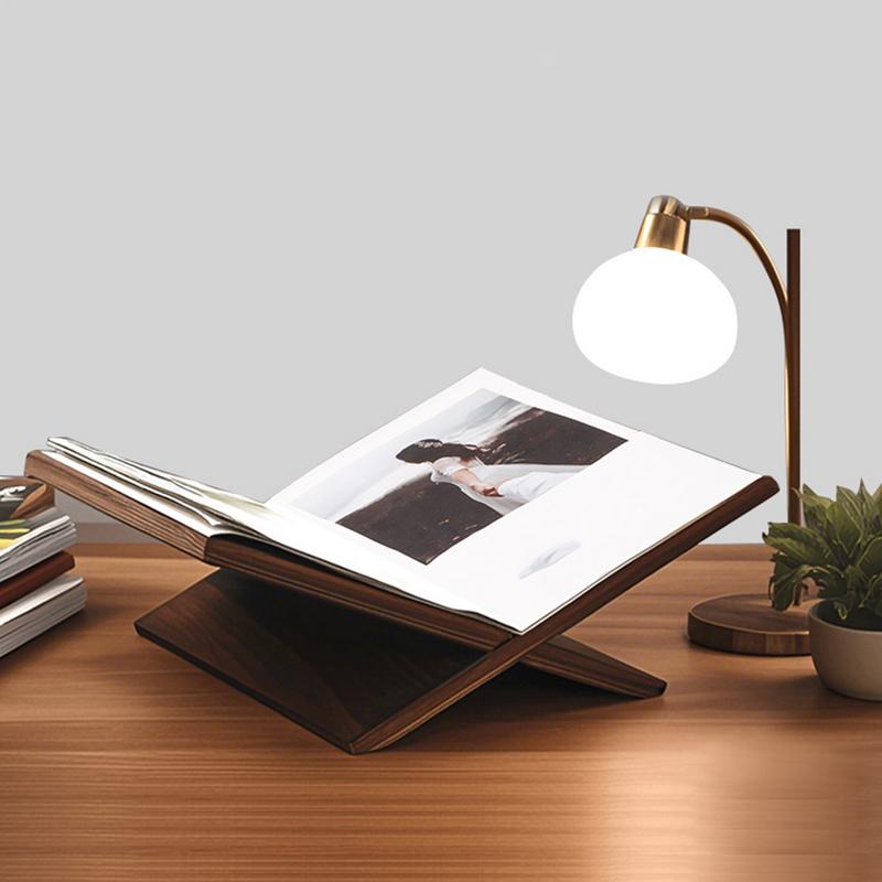 Présentoir de livres en bois,  - Desk Setup Wood avis et prix