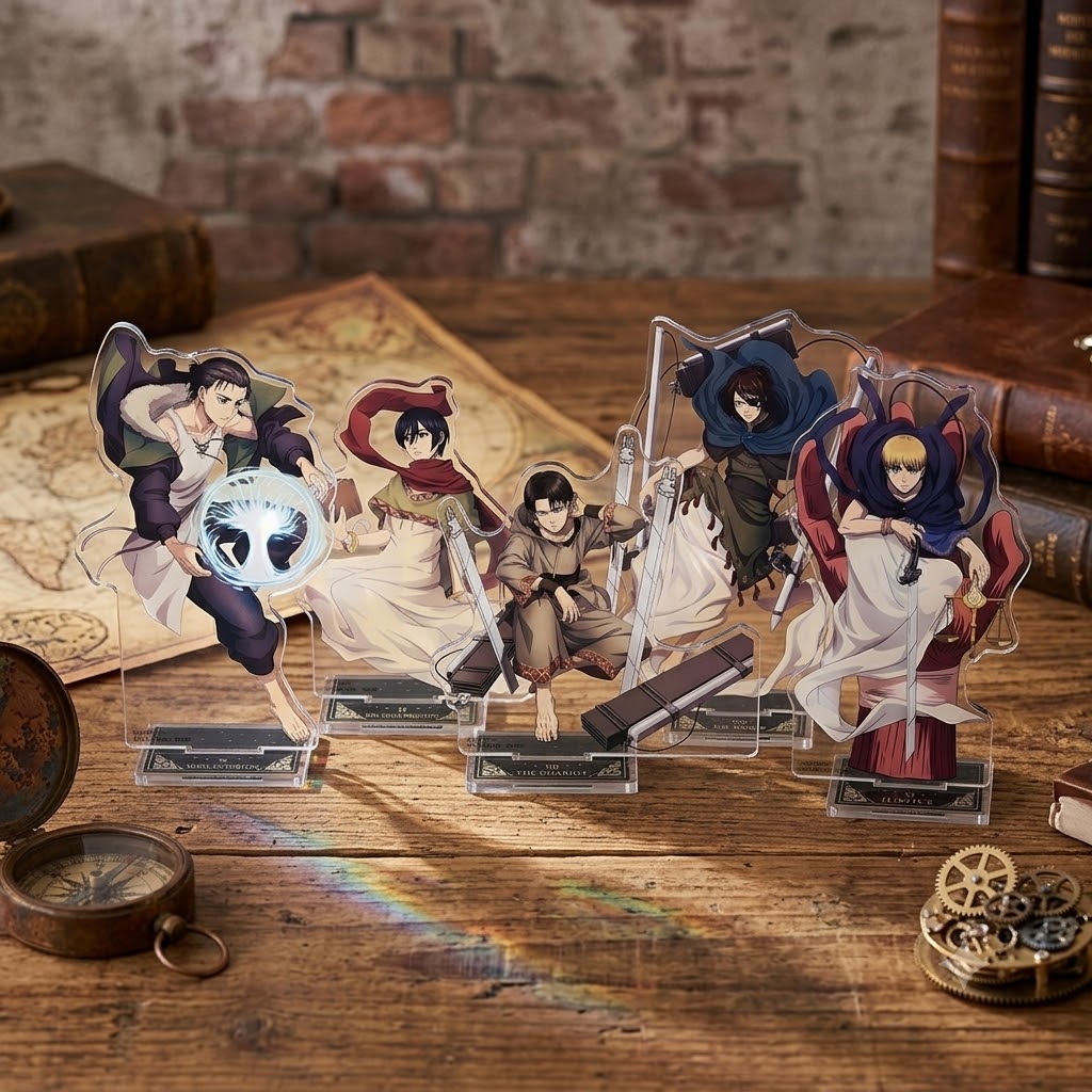 Porte-clés en acrylique Ichiba - Desk Setup Home avis et prix