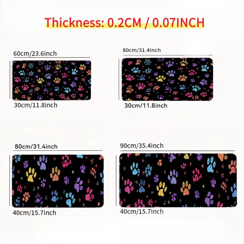 Grand tapis de souris fantaisi - Desk Setup Ergonomics avis et prix
