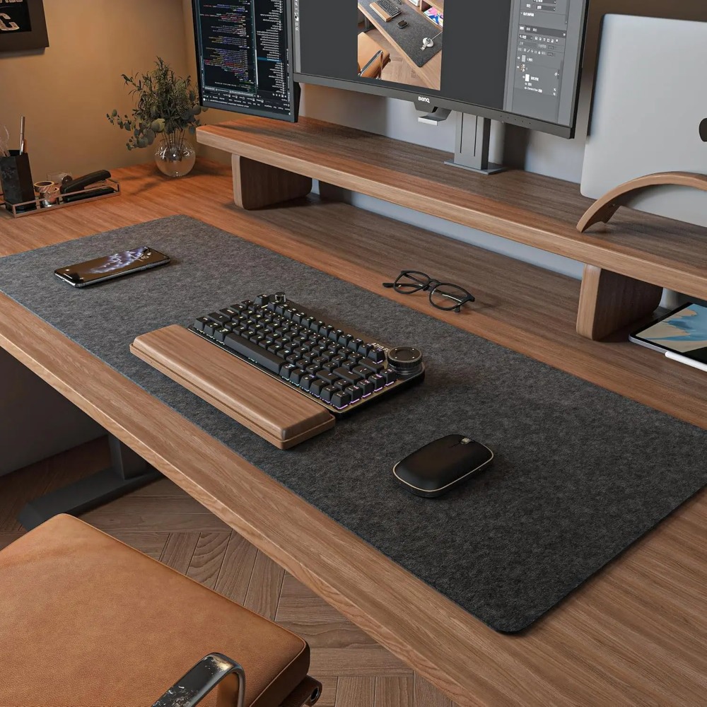 Tapis de bureau en feutre pour - Desk Setup Ergonomic avis et prix