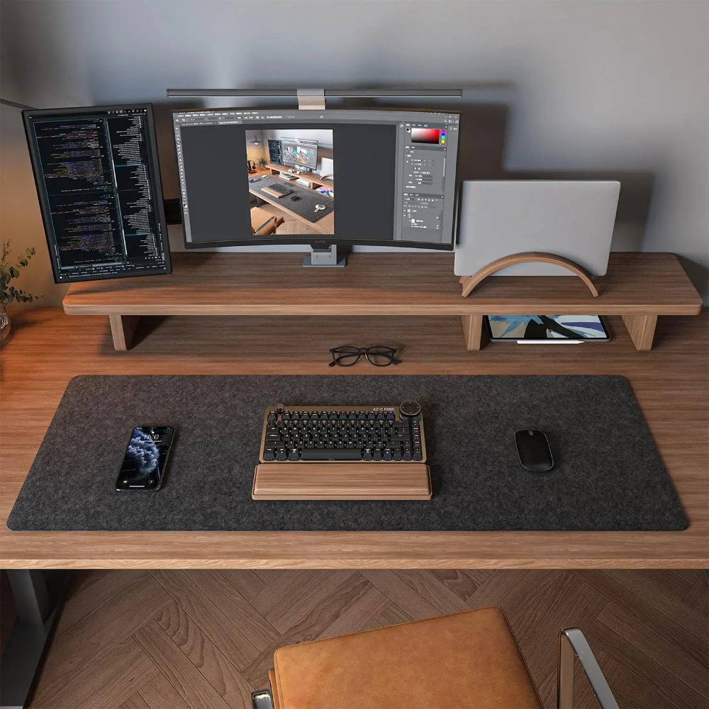 Tapis de bureau en feutre pour - Desk Setup Ergonomic avis et prix