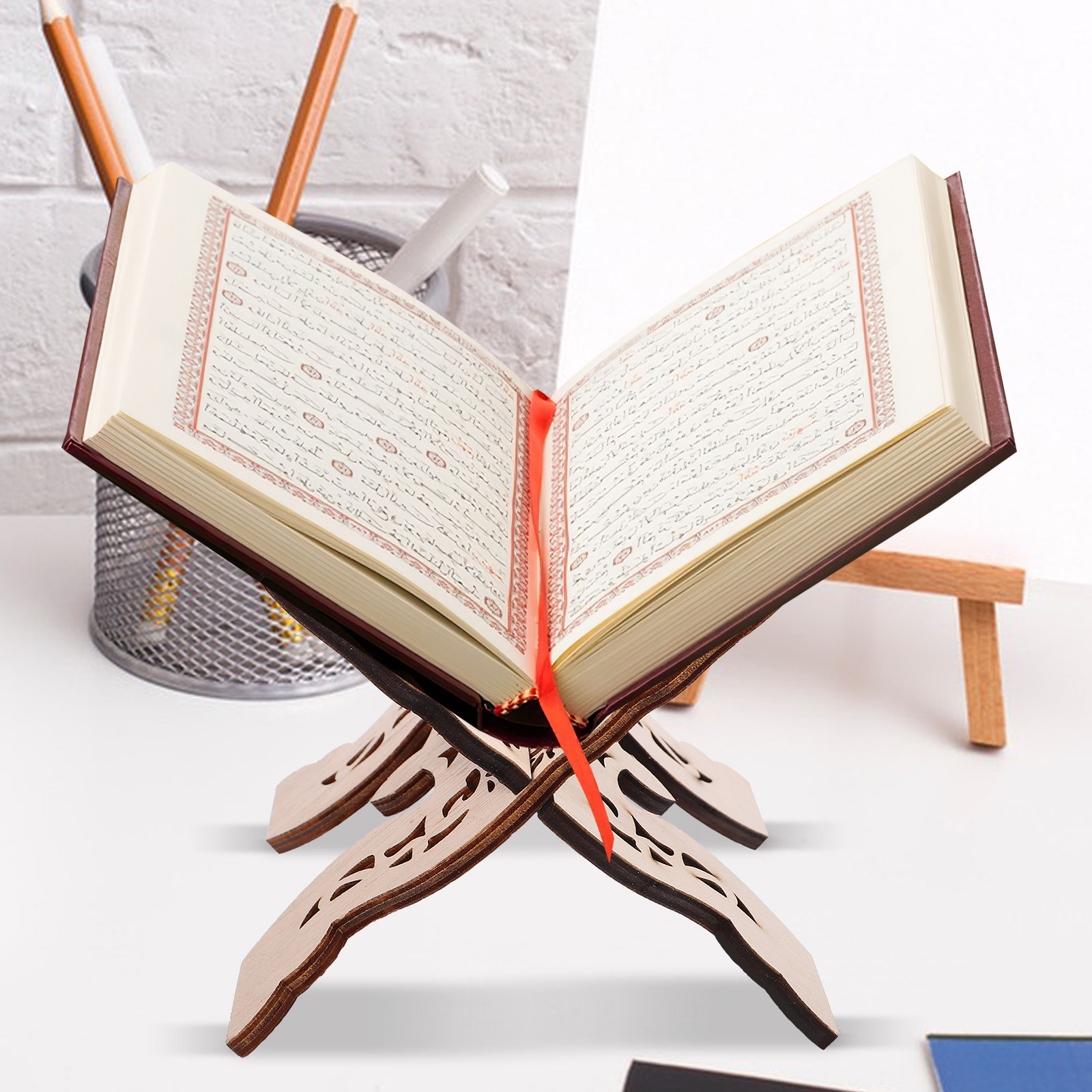 Support de lecture en bois pou - Desk Setup Wood avis et prix