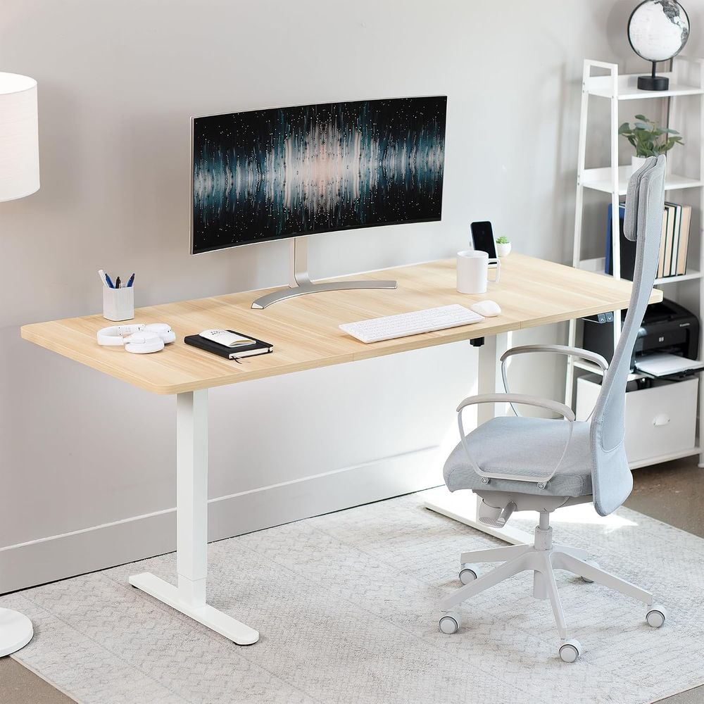 Bureau électrique sur pied de  - Desk Setup Home avis et prix