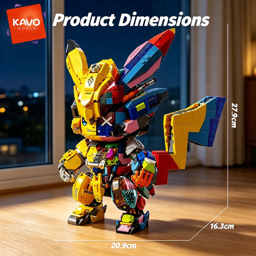 KAVOWORLD 1505PCS Kit de const - Desk Setup Diy avis et prix