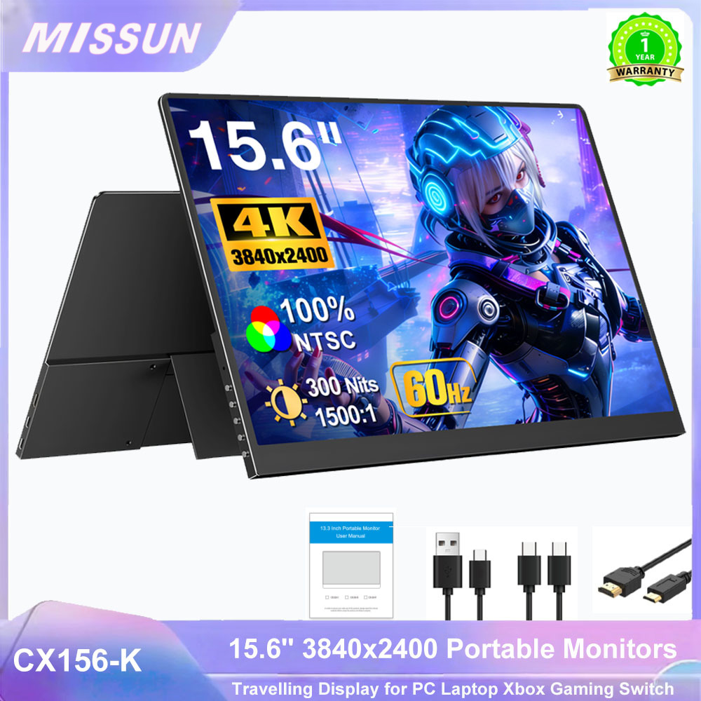 Moniteur portable WonTim 4K à  - Vertical Laptop Stand avis et prix