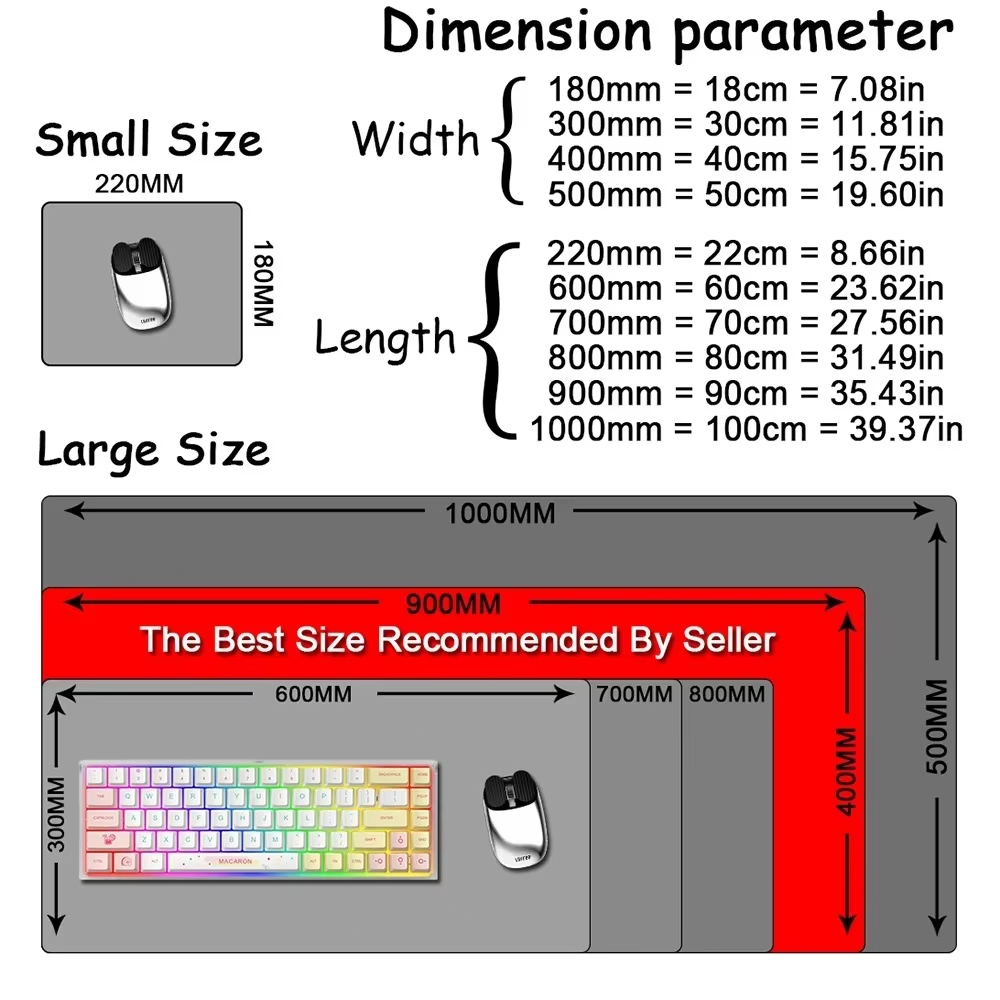 Tapis de souris en caoutchouc  - Desk Setup Diy avis et prix