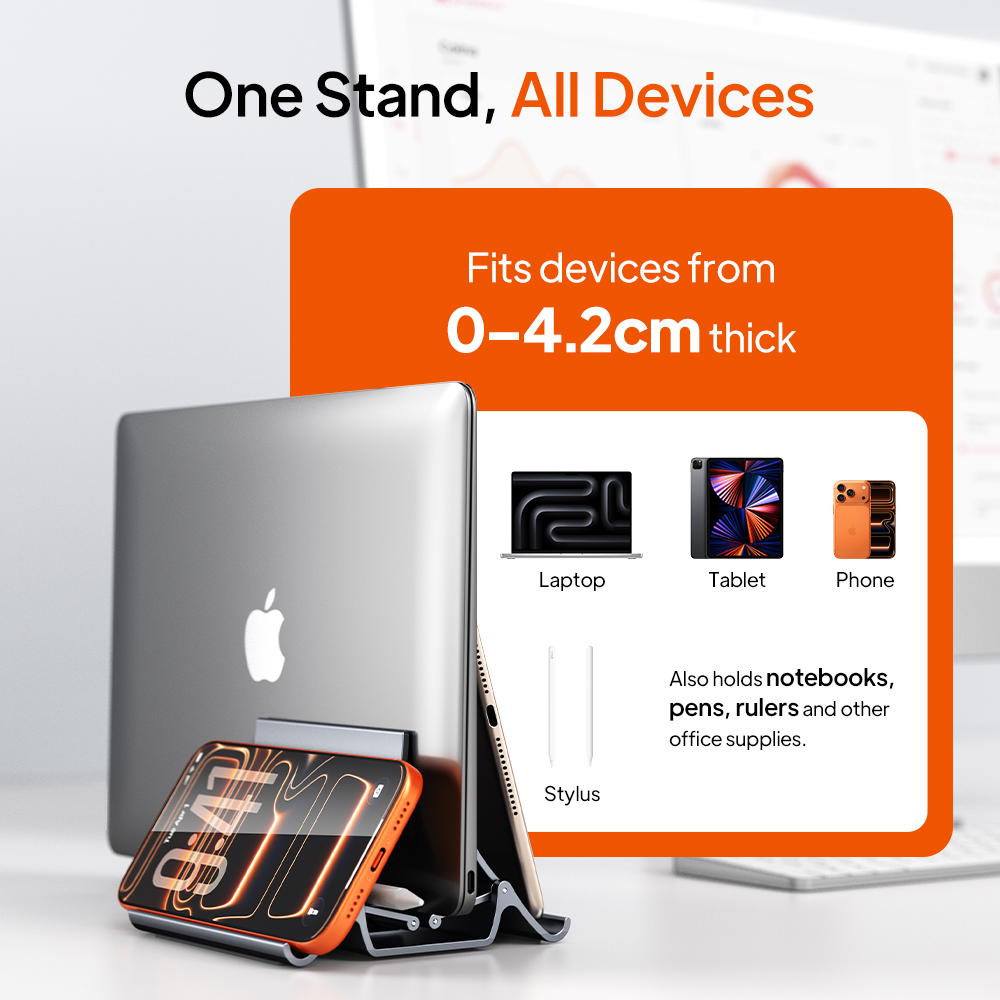Support vertical pour ordinate - Vertical Laptop Stand avis et prix