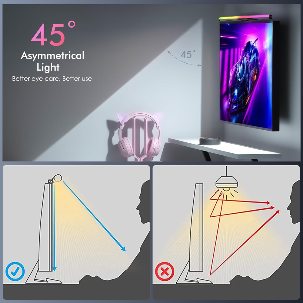 Barre lumineuse Wi-Fi pour mon - Desk Setup No Monitor avis et prix