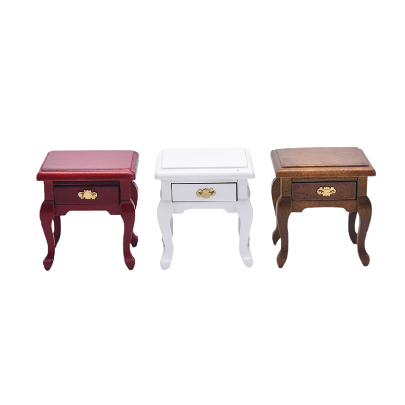 Meubles miniatures pour maison - Desk Setup Wood avis et prix