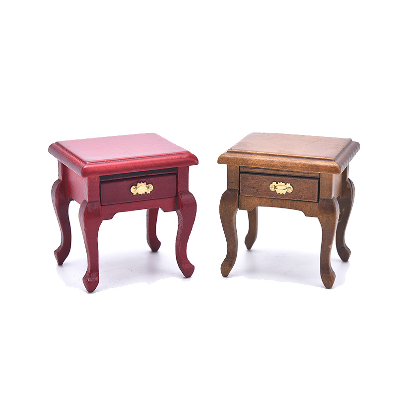 Meubles miniatures pour maison - Desk Setup Wood avis et prix