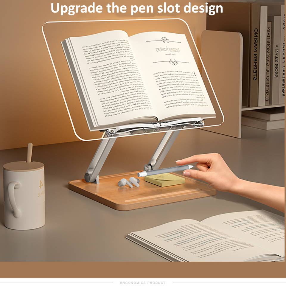 Support de lecture en bois ave - Desk Setup Wood avis et prix