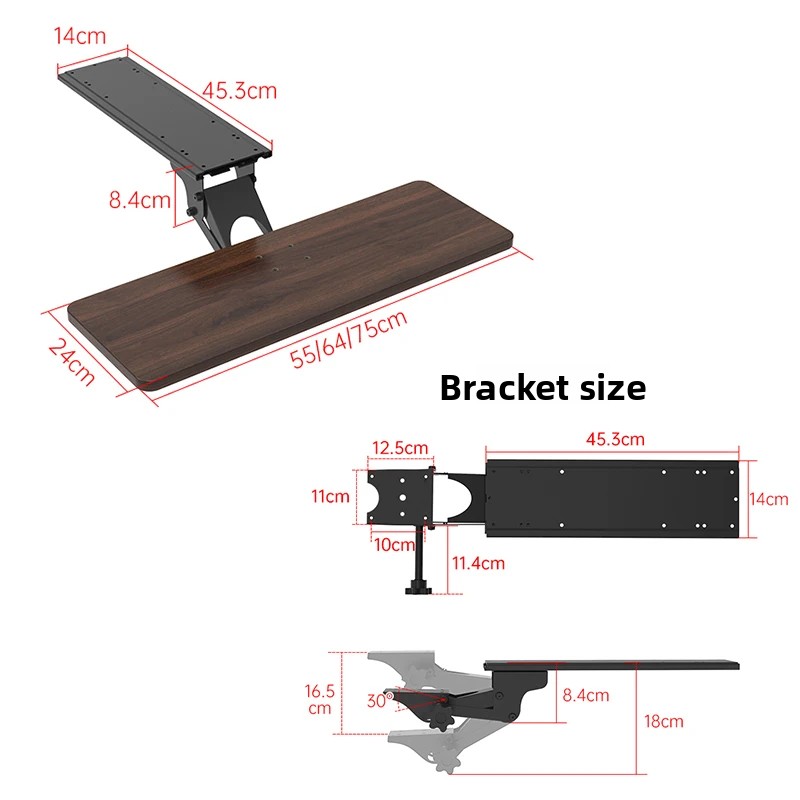 Plateau de clavier ergonomique - Desk Setup Ergonomics avis et prix