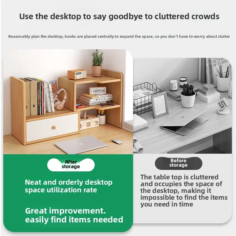 Étagère de bureau 2026, suppor - Desk Setup Productivity avis et prix