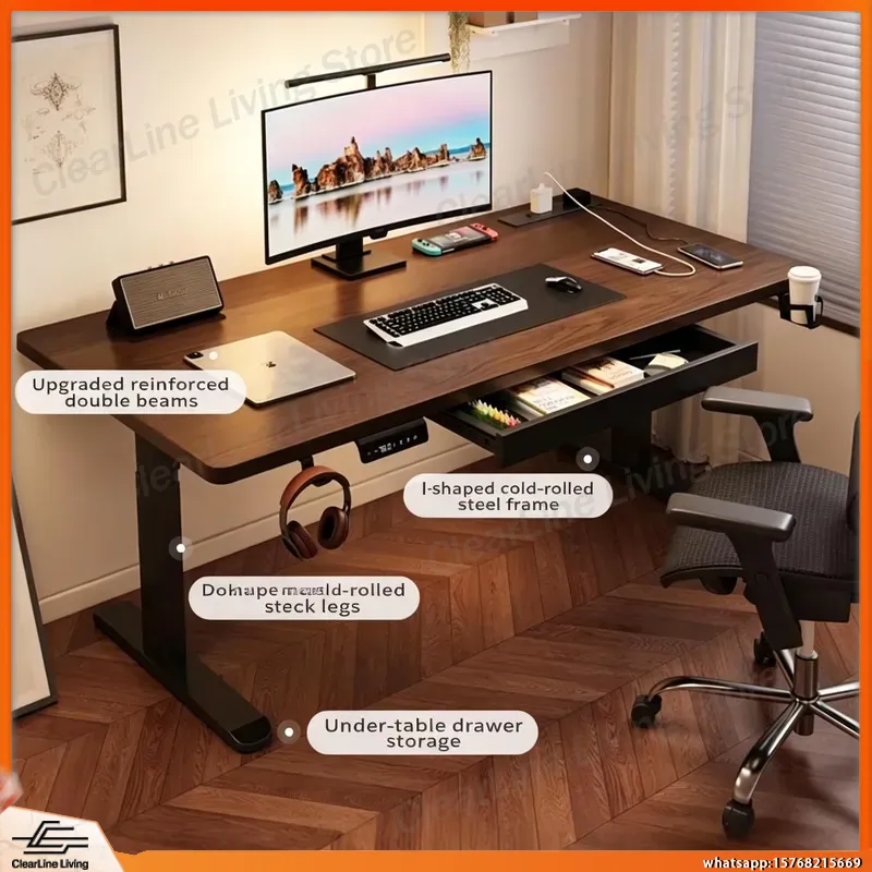 Bureau de jeu électrique régla - Desk Setup Ergonomics avis et prix