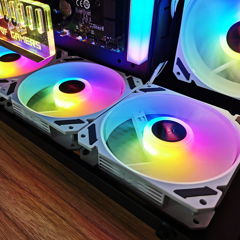 Ventilateur de boîtier ARGB 12 - Desk Setup Lighting avis et prix