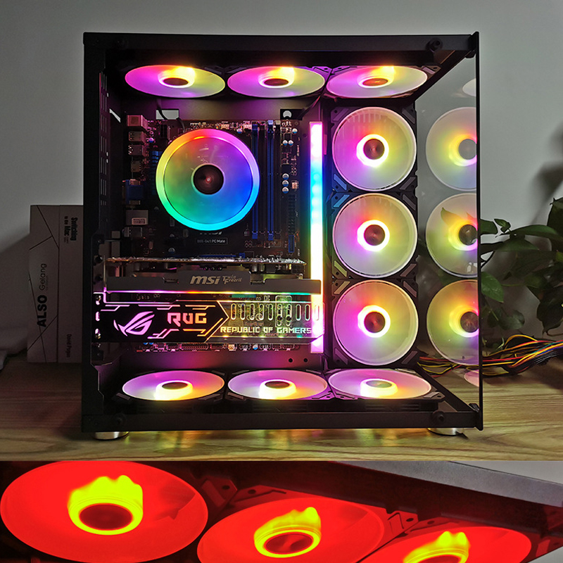 Ventilateur de boîtier ARGB 12 - Desk Setup Lighting avis et prix
