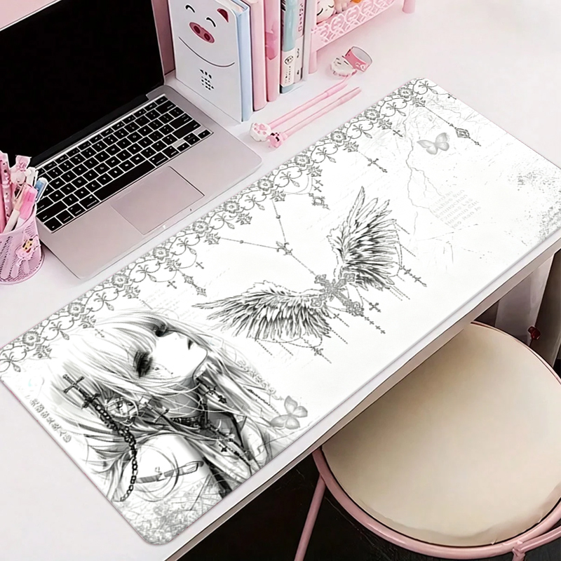 Tapis de souris en cuir noir e - Desk Setup Ergonomic avis et prix