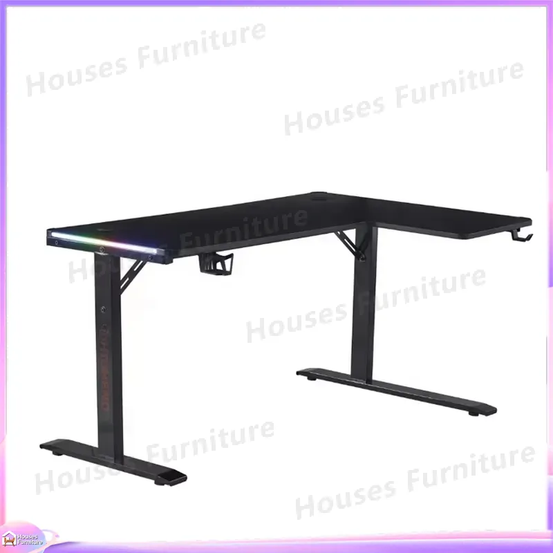 Grand bureau de jeu de 160 cm  - Desk Setup Ergonomics avis et prix
